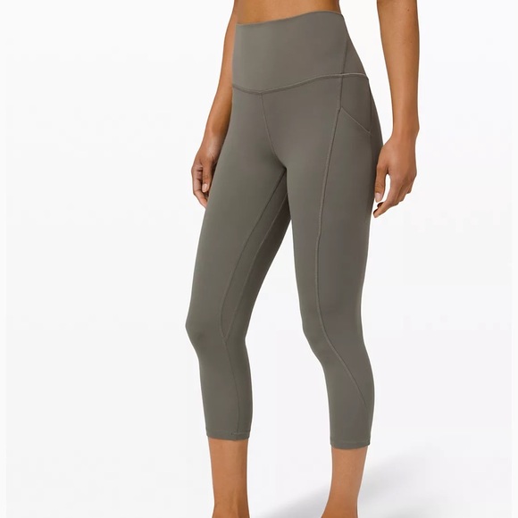 lululemon athletica Pants - Lululemon align hr crop 23” pockets